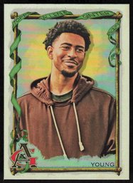 2023 Allen And Ginter BRYCE YOUNG ROOKIE Card Silver Foil Variation #284