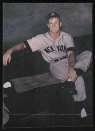 Mickey Mantle Hall Of Fame Trading Card