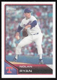 2011 Topps Lineage Nolan Ryan #TCS16 Cloth Sticker