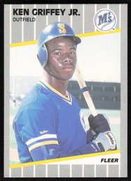 1989 Fleer Baseball Ken Griffey Jr Rookie Card