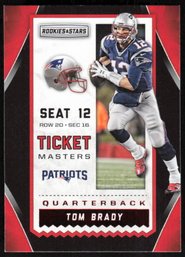 Tom Brady Rookies And Stars 2016 Trading Card