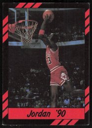 1990 MICHAEL JORDAN PROMO BASKETBALL CARD