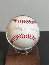 MICKEY RIVERS AUTOGRAPHED SIGNED MLB BASEBALL JSA COA