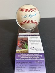 PHIL RIZZUTO AUTOGRAPHED SIGNED MLB BASEBALL JSA COA