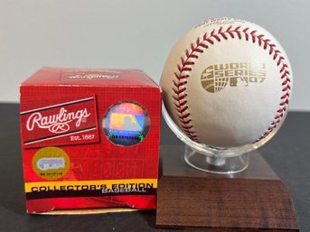 2007 World Series Mlb Official Ball