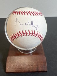 DON MATTINGLY AUTOGRAPHED SIGNED MLB BASEBALL