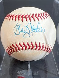 GREG NETTLES TOPPS RESERVE AUTOGRAPHED SIGNED MLB BASEBALL HAND NUMBERED RARE