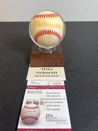 MIKE SCHMIDT AUTOGRAPHED SIGNED MLB BASEBALL