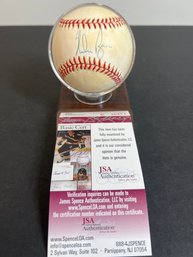 NOLAN RYAN AUTOGRAPHED SIGNED MLB BASEBALL