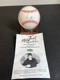 COLBY RASMUS AUTOGRAPHED SIGNED MLB BASEBALL