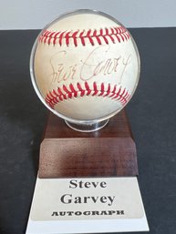 STEVE GARVEY AUTOGRAPHED SIGNED MLB BASEBALL