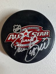 DANIEL BRIERE AUTOGRAPHED SIGNED NHL HOCKEY PUCK