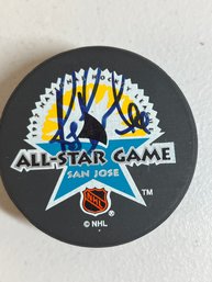 RAY BOURQUE AUTOGRAPHED SIGNED NHL ALL STAR HOCKEY PUCK