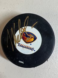 UNATTRIBUTED AUTOGRAPHED SIGNED NHL HOCKEY PUCK