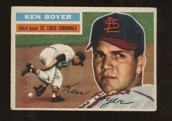 1956 Topps Baseball #14 Ken Boyer