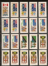 BROOKE BOND TOBACCO CARDS 1900'S FLAGS OF THE WORLD