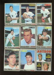 1970 Topps Baseball Lot