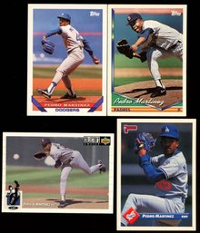 Lot Of 4 ~ Pedro Martinez Rookie Cards