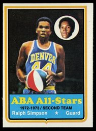 1973 Topps Basketball #190 RALPH SIMPSON ROOKIE ALL-STAR