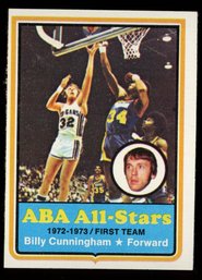 1973 Topps Basketball #200 BILLY CUNNINGHAM