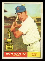 1961 Topps BASEBALL Ron Santo Rookie #35