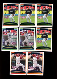 2006 TOPPS OPENING DAY LOT OF 8