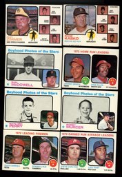 1973 Topps Baseball Lot Of 8