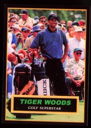 2001 TIGER WOODS PROMO CARD /10,000