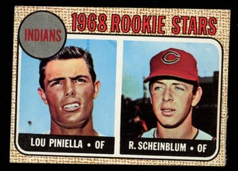 1968 Topps Baseball #16 Indians Rookie Stars Lou Piniella Rookie