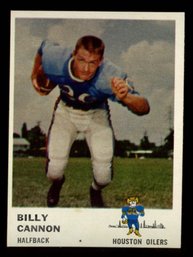 1961 Fleer Football Card #171 Billy Cannon