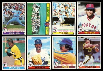 1979 Topps Baseball Lot Of 8
