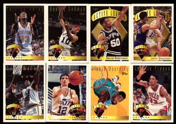 1995 Topps Basketball Lot Of 8