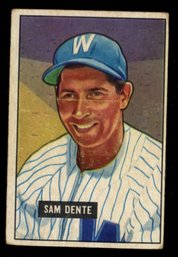 1951 BOWMAN BASEBALL #133 SAM DENTE