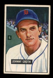 1951 BOWMAN BASEBALL #249 JOHNNY GROTH