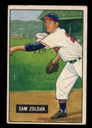 1951 BOWMAN BASEBALL #114 SAM ZOLDAK
