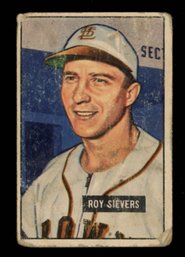 1951 BOWMAN BASEBALL #67 ROY SIEVERS
