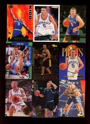 JASON KIDD LOT OF 9 WITH ROOKIES