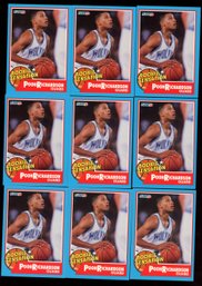 1990 Fleer Basketball Pooh Richardson Rookie Sensation Lot Of 9