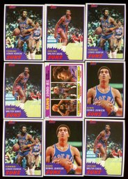 1981 Topps Basketball Phoenix Suns Lot Of 9