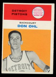 1961 FLEER BASKETBALL #33 DON OHL ROOKIE