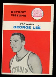 1961 FLEER BASKETBALL #27 GEORGE LEE ROOKIE