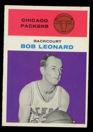 1961 FLEER BASKETBALL #28 BOB LEONARD