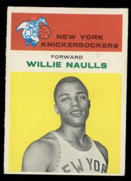 1961 FLEER BASKETBALL #32 WILLIE NAULLS