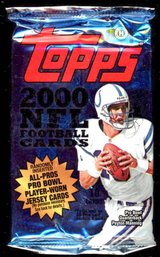 2000 TOPPS FOOTBALL PACK NFL UNOPENED