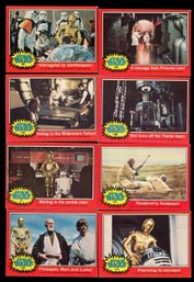 1977 TOPPS STAR WARS LOT OF 8