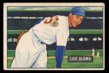1951 BOWMAN BASEBALL #231 LUIS ALOMA