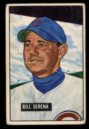 1951 BOWMAN BASEBALL #246 BILL SERENA