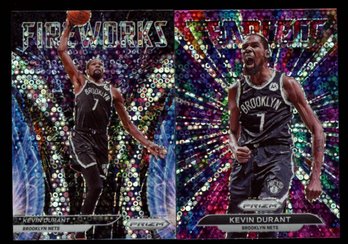 KEVIN DURANT LOT OF 2 INSERTS