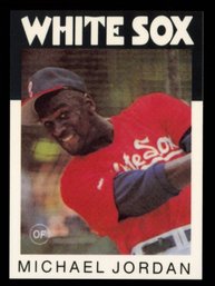 1991 MICHAEL JORDAN WHITE SOX PROMO CARD