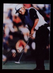 TIGER WOODS PROMOI CARD 1997 SPORTS WEEKLY